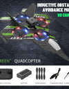RC Plane with Camera Helicopter Remote Control Aircraft Obstacle Avoidance Fighter 2.4G Airplane EPP Foam Plane  Toys