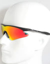 Road Bike Sunglsses With 5 Lens Red Men Cycling Glasses UV400 MTB Bicycle Sport Goggles Equipment Polarized