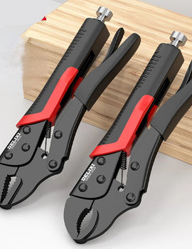 Multifunctional Pliers Adjustable Plate Hand Clamp Locking Pliers Universal Manual Pressure Industrial-grade Round Nose Pliers