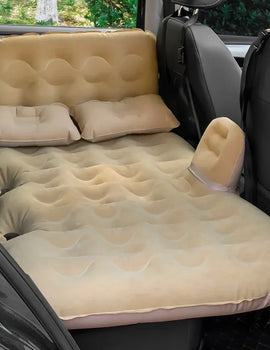 Car Inflatable Bed SUV Rear Seat Sleeping Mat Automatic Folding Travel Bed Vehicle Mounted Bed Pad Comfortable For Journeys