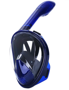 Full Face Snorkel Mask Diving Mask Swimming Goggles For Adult Detachable Camera Mount 180 Panoramic View Safety Breathing System