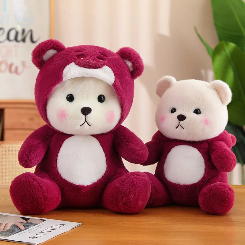 Cute Teddy Bear Plush Stuffed Animal Soft Pillow