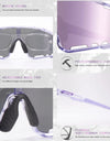 Polarized Cycling Sunglasses Men MTB Cycling Glasses Outdoor Fishing Sunglasses Women Road Bike Glasses UV400 Bicycle Glasses