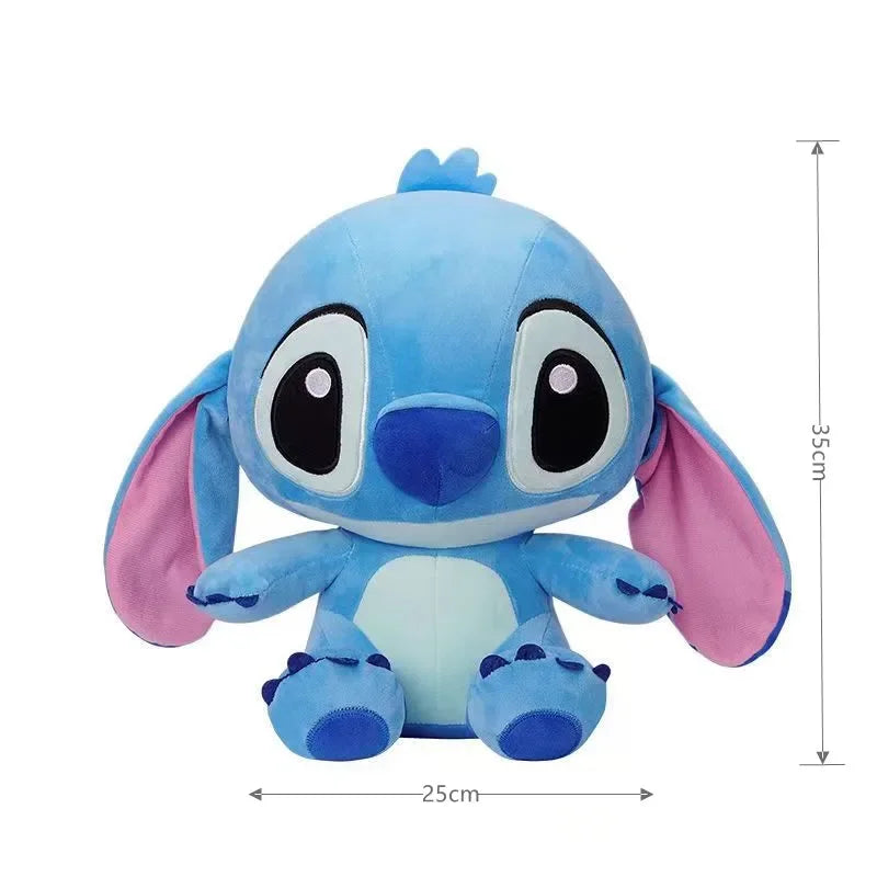 Disney Lilo&Stitch Plush Doll Toys Anime Cartoon Blue Stitch Plush Stuffed Plush Angel Plush Dolls   Gift Toys