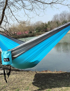 Portable Large Hammock 300x200cm Beach Hanging Bed for Camping Gear outdoor Swings Nylon Parachute Double Person Travel