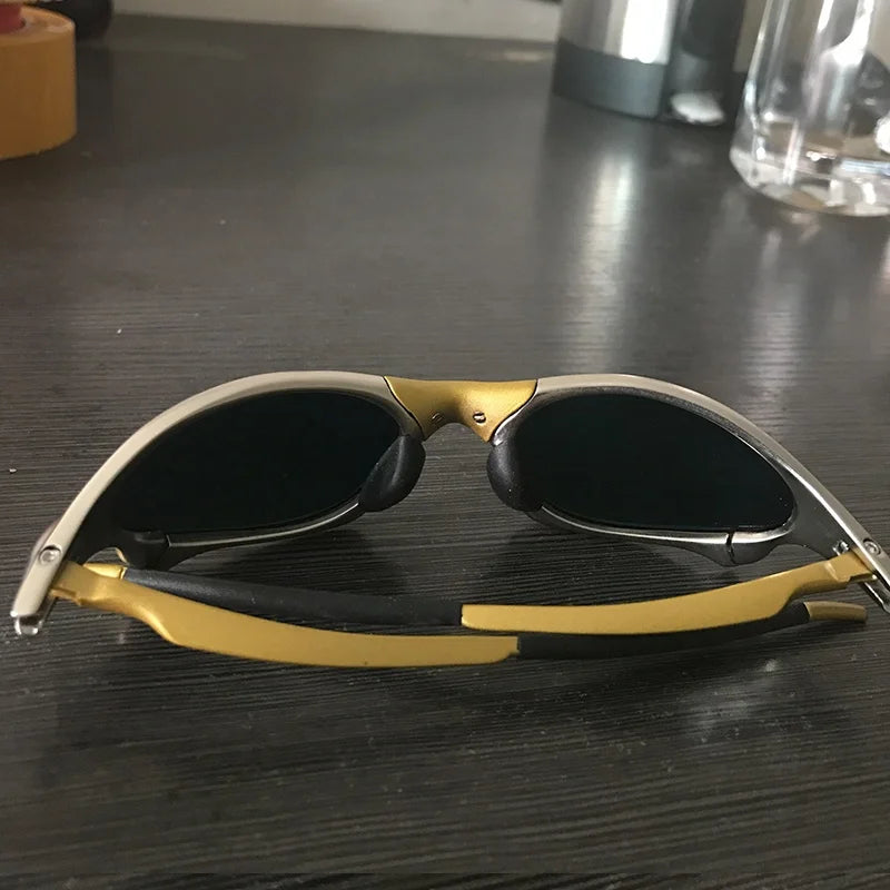 Polarized UV400 Cycling Sunglasses – Multi Color Metal Frame Fishing Riding Bicycle Eyewear