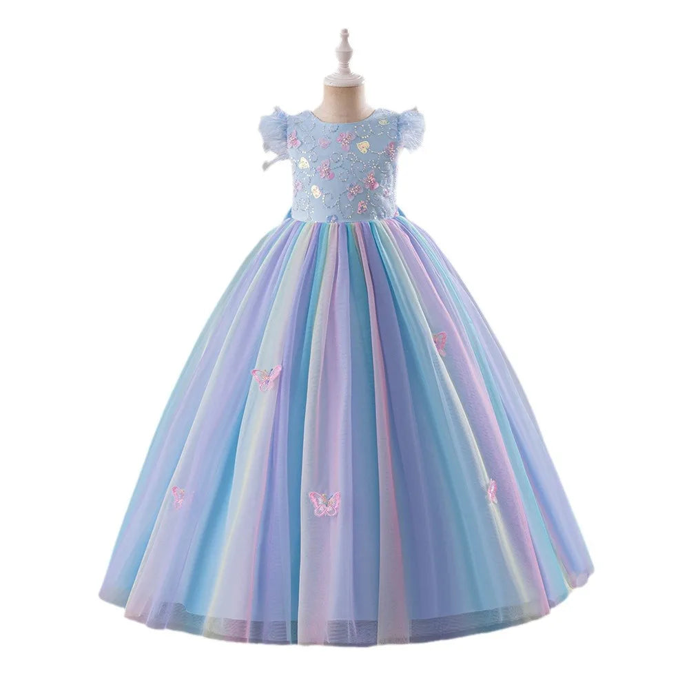Girls Princess Dress - Fluffy Tulle Ball Gown for 1st Birthday/Wedding/Pageant | Flower Girl Party Dress