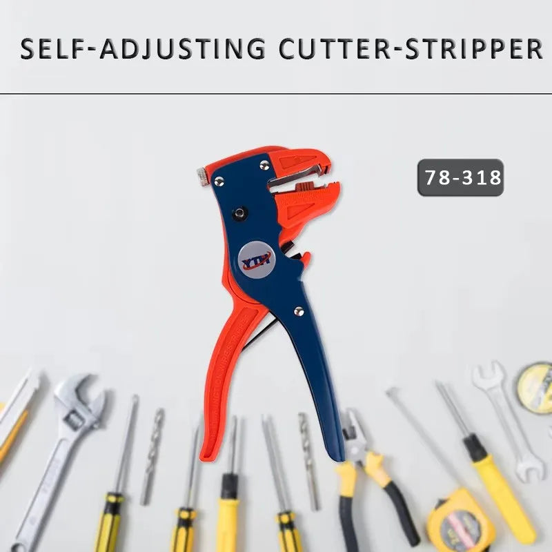 Automatic Wire Stripper Electric Wire Cable Cutter Electrician Cutting Pliers Stripping Clamp Nipper