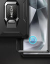 for Samsung Galaxy S24 S23 Ultra Case with Camera Cover Screen Protector Silky Touch Military Drop Protection Phone Case