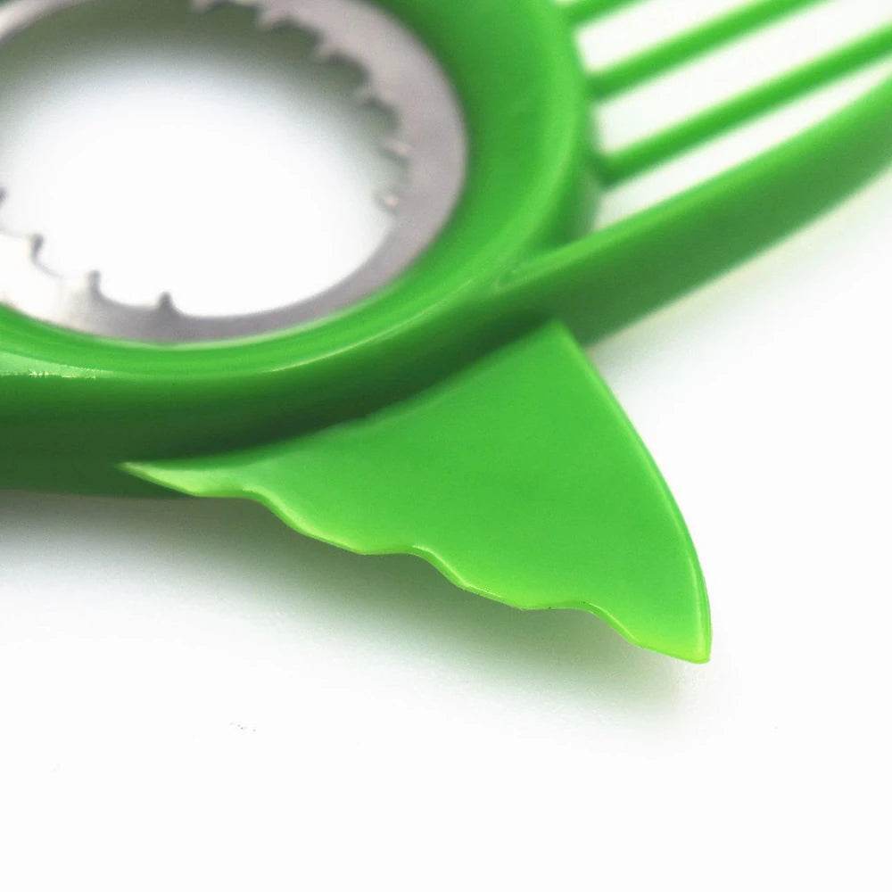 3-in-1 Multifunction Avocado Slicer Shea Stainless Steel Corator Separator Butter Fruit Peeler Plastic Knife Kitchen Fruit Tools