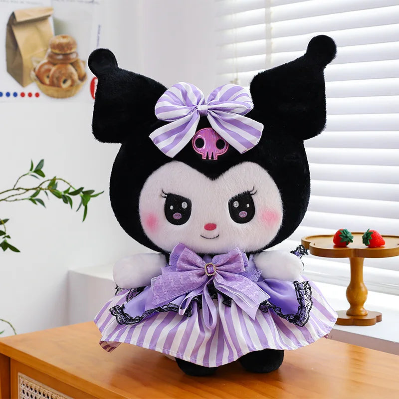 Cute Character Diamond Bow Plush Stuffed Doll Pillow Toy