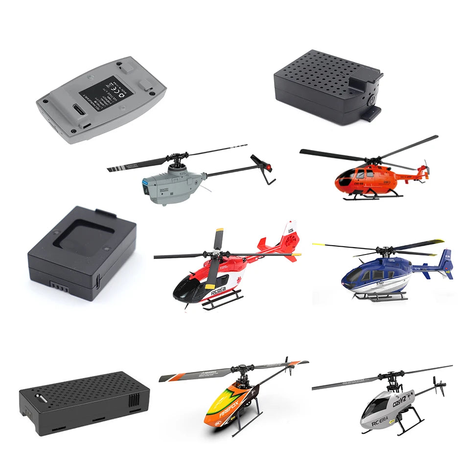 RC ERA C127AI C127 C128 2.4G 6-Axis Gyro Stabilized Flybarless Professional RC Helicopter 4ch Remote Control Aicraft for Adult