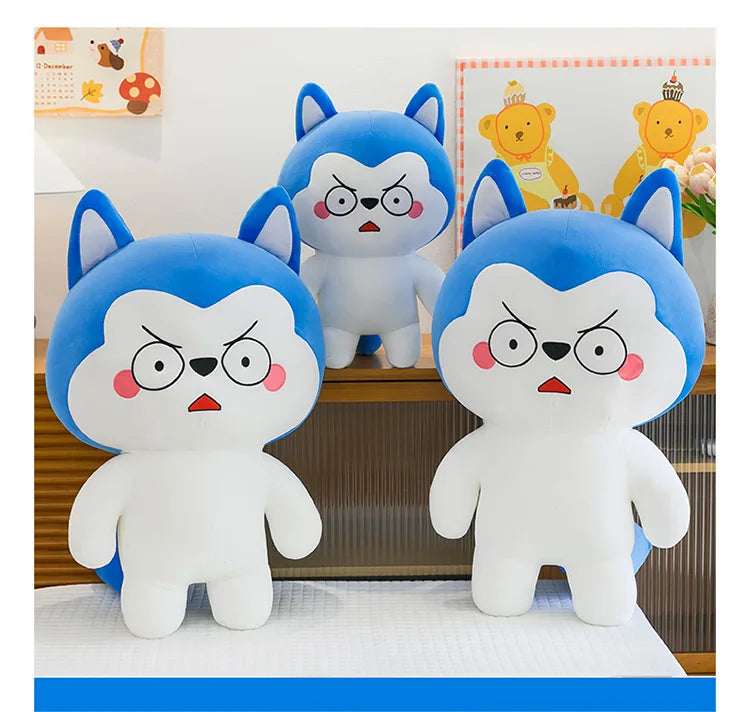 Kawaii Husky Character Plush Stuffed Doll Toy