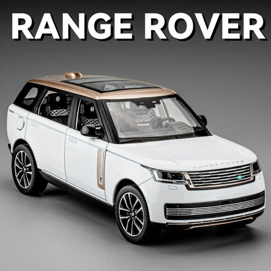 1:24 Land Rover Range Rover Defender Alloy Model Cullinan Diecast Car Toys Doors Opened Sound Light Vehices s Christmas Gifts