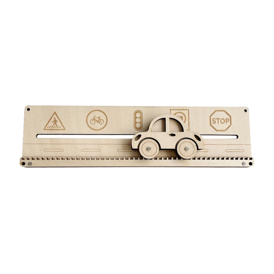 Montessori Busy Board DIY Accessories Wooden Toys Busyboard  Fine Motor Skills Activity Board Educational Toys for