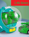 Children's Watch Remote Control Car Electric Alloy Mini Watch Car Parent Child Interaction 2.4G Remote Control Racing Toy Gift