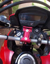 Metal Motorcycle Bike Phone Holder Aluminum Alloy Anti-slip Bracket GPS Clip Universal Bicycle Stand Support for All Smartphones