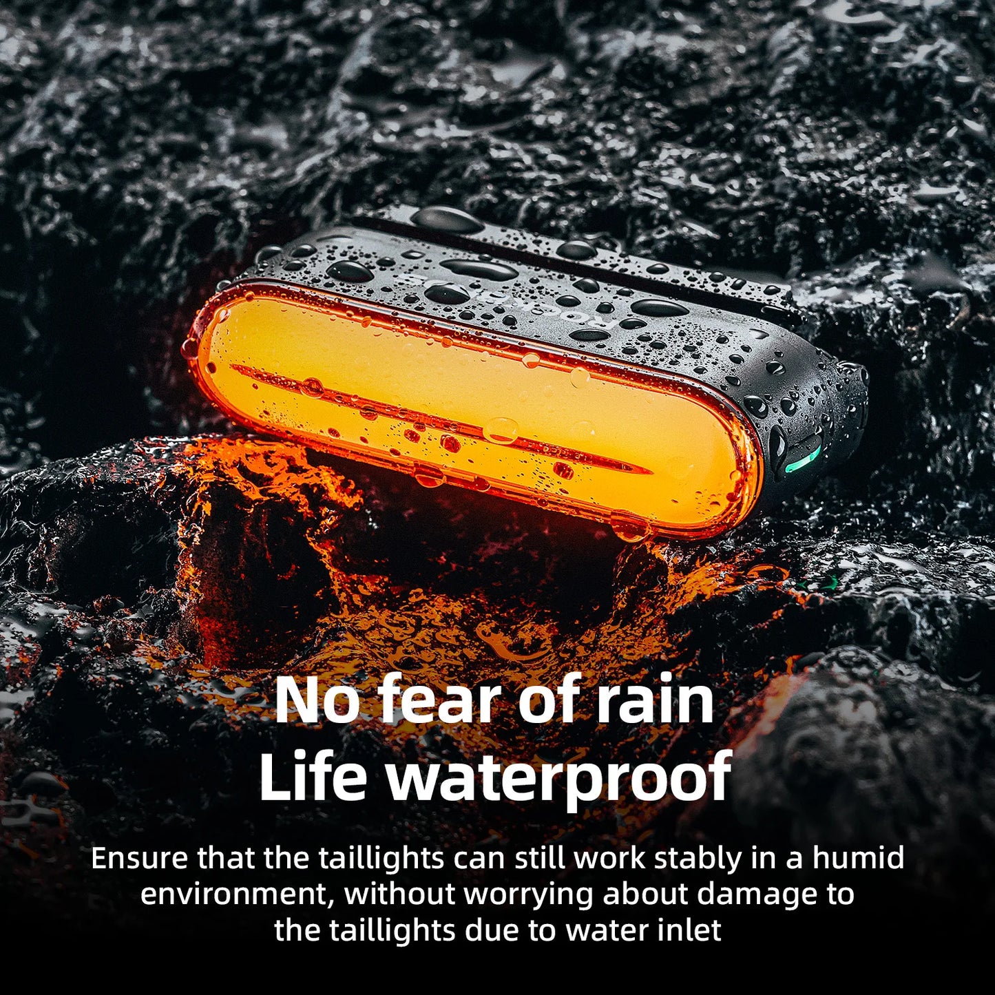 Bicycle Taillight  Install 400mAH Type-C IPX6 Waterproof  Smart Brake Sensing Rear Light MTB Road Cycling Light