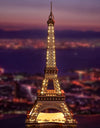 3D Wooden Puzzle Game Night of the Eiffel Tower
