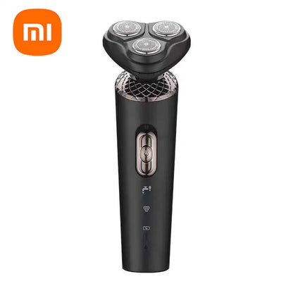 Xiaomi Electric Shavers for Men Waterproof Electric Trimmer Razor Wet & amp Dry Use Rechargeable Battery Rotary Shavers