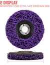 1Pcs 100/115/125mm Coral Disc Poly Strip Disc Grinder Strip Disc Abrasive Wheel Paint Rust Removal Clean For Angle Grinder
