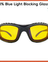 100% Anti Blue Light Blocking Goggles Glasses Anti fatigue Glasses  Gaming Eyeglasses Computer Reading