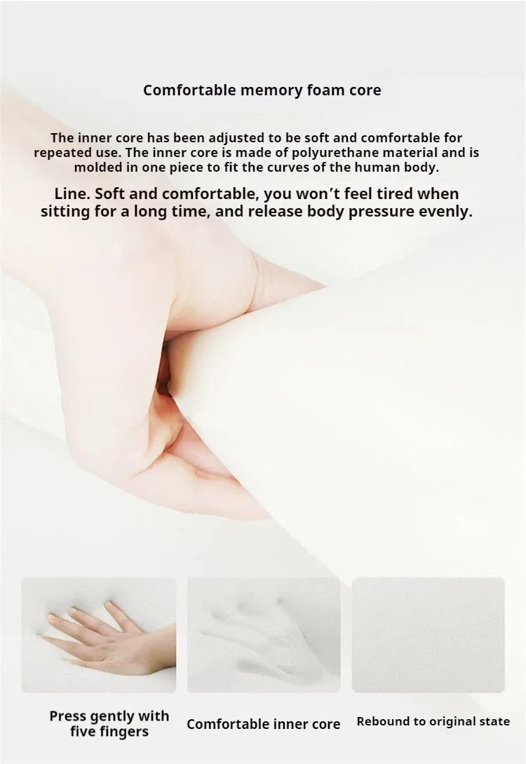 Face Down Pillow Home Massage Pillow Comfortable Ergonomic Bed Wedge Support Pillow Cushion with Neck Support for Sleeping