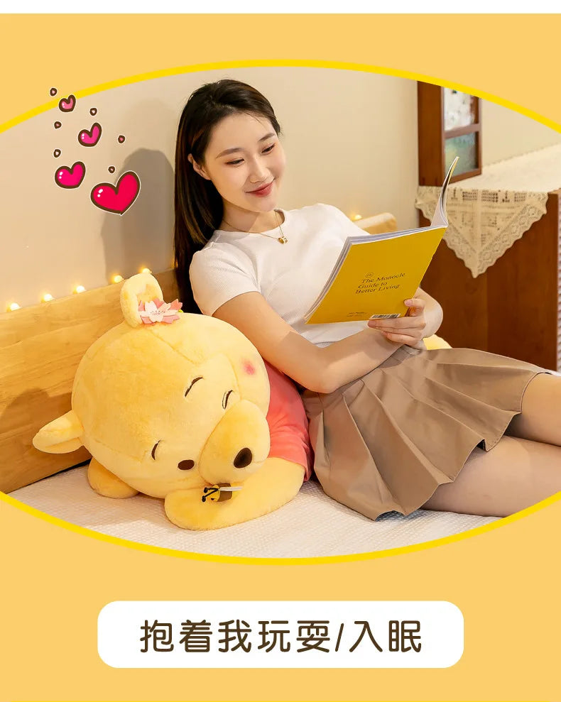 Winnie Bear Plush Stuffed Animal Soft Cartoon Pillow