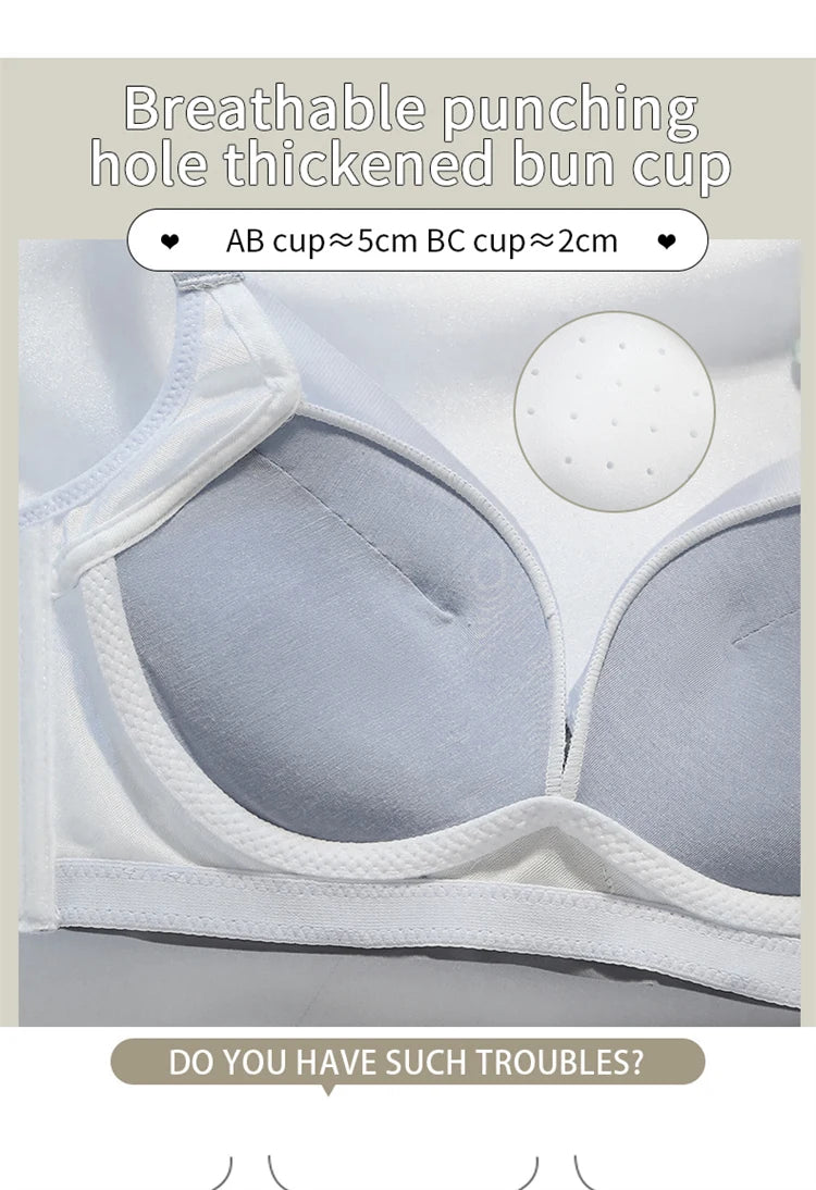 Women’s Fashion Lingerie Set – Comfortable Push-Up Bra & Antibacterial Panties