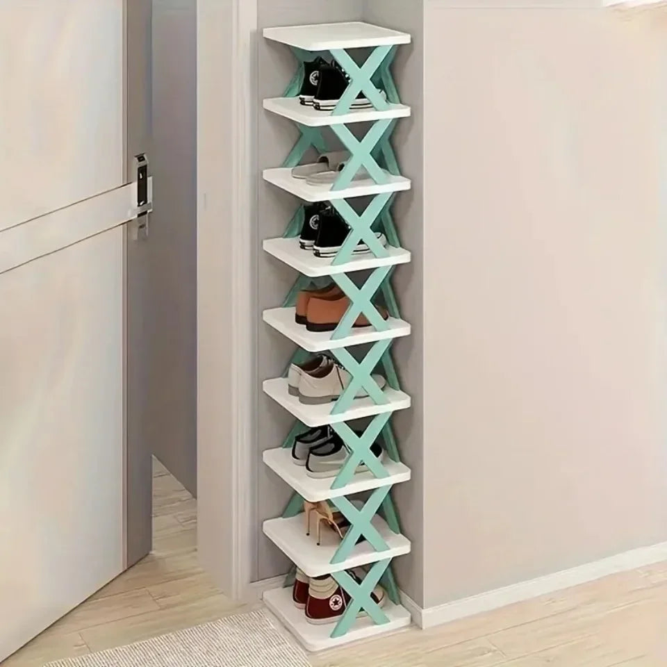 Shoe Storage Shelf Shoe Rack Organizer Organizers Racks Indoor Storage Furniture Bedroom Multi-Layer Detachable Storage Cabinet