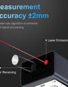 Laser Distance Meter Multifunctional Portable Measuring Device Metal Housing Mini Size Rangefinder Measurement