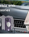 For iPhone 15 Pro Max Case Curly Wave Frame Shape Design Camera Protection Drop Shockproof Compatible with MagSafe Phone Case