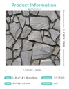 1/10pcs 3D Faux Stone Peel and Stick Wall Panel Self Adhesive Kitchen Tile Backsplash 3D Wall Sticker Tile Sticker 30cm x 30 cm