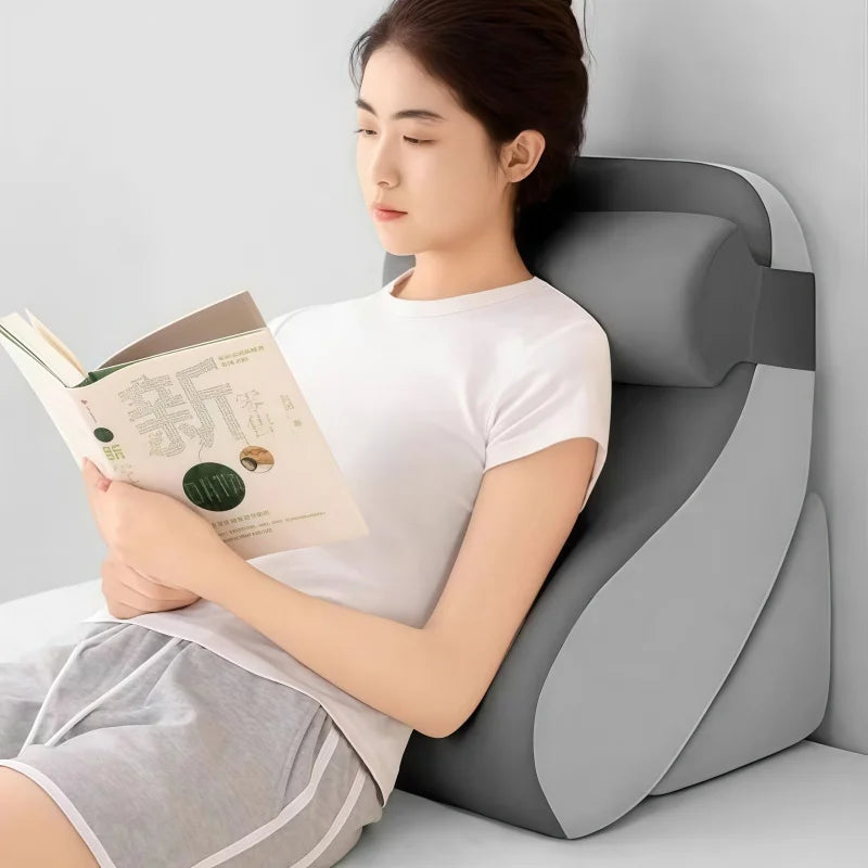 Bed Sleeping Pillow Lie On The Bed Memory Sponge Pillow Cervical Traction Pillows Waist Support Multifunction Back Pillow