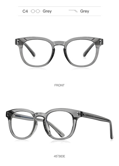 HONGMEI Stylish Square Frame Men and Women Simple Design Anti-blue Light Reading Optica Eyeglasses Myopia Can Be Customized