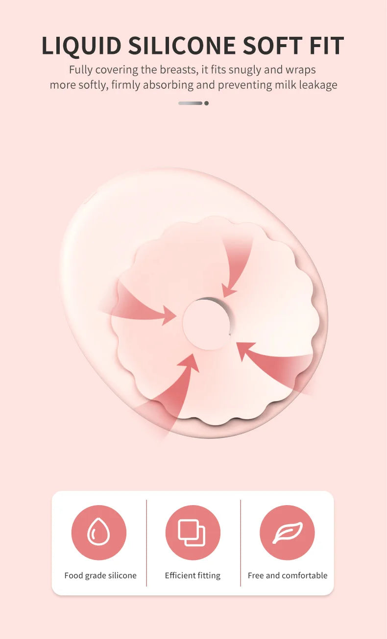 Wearable Electric Breast Pump Integrated Hands-free High Suction Invisible Milking Machine Milk Collector Touch Breast Pump