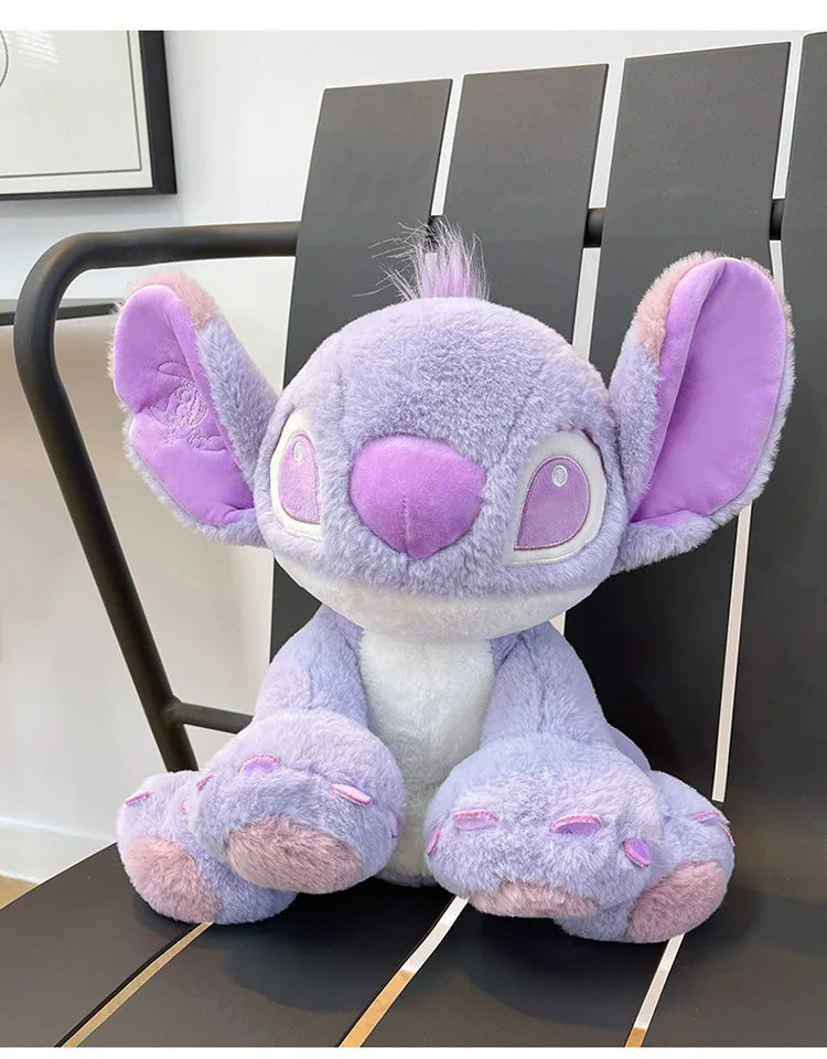 Disney Cartoon Purple Stitch Doll Star  Kawaii Plush Toy Girl's Birthday Doll Girlfriend Valentine's Day Gift 25cm/30cm/45cm