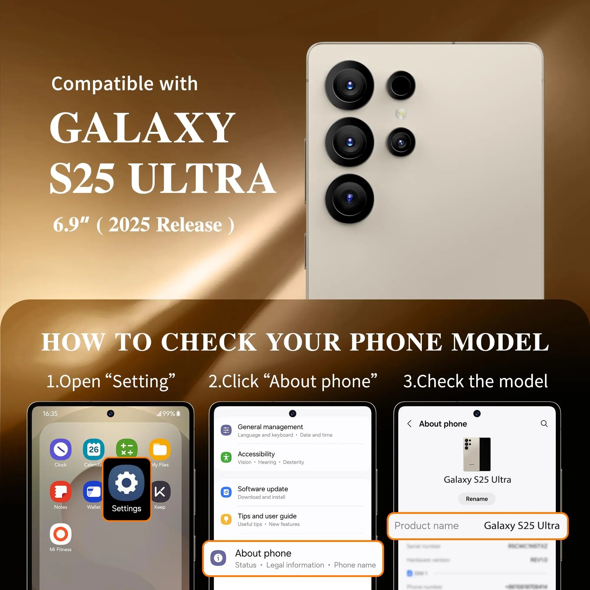 for Samsung Galaxy S25 Ultra with 360° Spin  Magsafe Stand Camera Cover Stand Drop Protection Marble Phone Cover