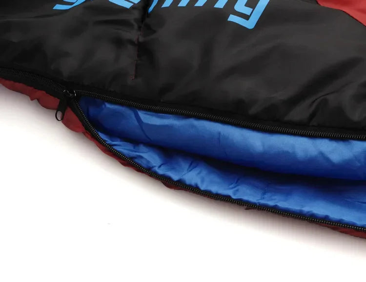 1.5KG Thickened Winter Cold Weather Waterproof Sleeping Bag Camping Hiking Supplies -8℃ Cotton Sleeping Bags