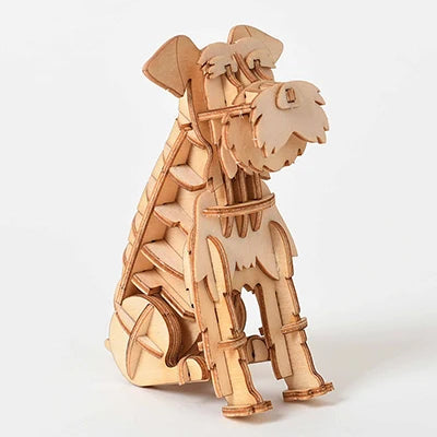 3D Wooden Puzzle Toys for  Adults Teens Animal Assembly Kit Decoration Animal Puzzle Games Home Office Creative Ornament