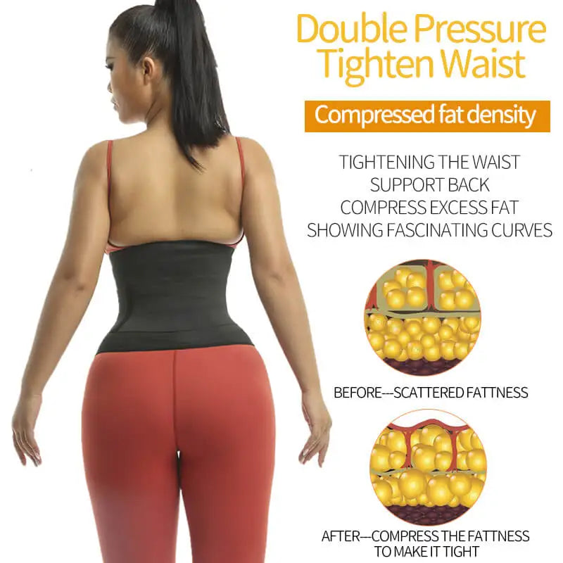 9 Steel Bones Waist Trainer Body Shaper Adjustable Belly Tummy Control Snatch Me Up Wrap Stretch Bands Slim Body Shaper Women