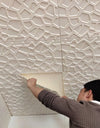 Wall Stickers Creative Simple 3D Background Wall Soft Pack Stickers Furniture Ceiling Decoration Wallpaper