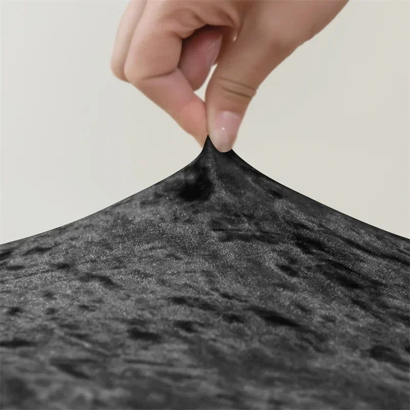 1PC Shiny Velvet Short Bar Chair Covers Stretch Back Bar Stool Covers Small Size Dining Barstool Slipcovers Party Banquet Decor