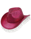Cowboy Hat for Women Rhinestone Cowgirl Hat Costume Hat Shiny Wide Brim Hat