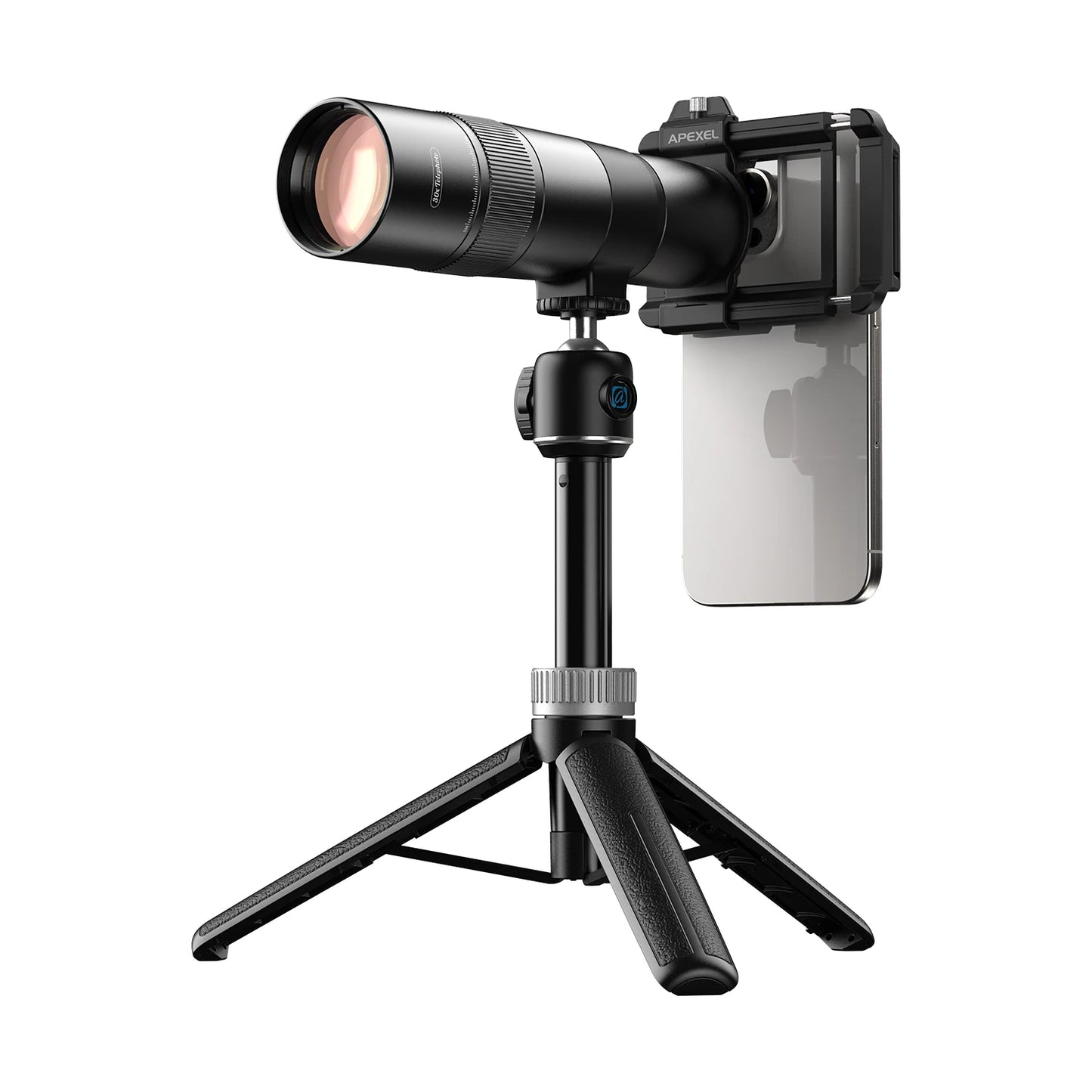 30X HD Mobile Phone Telephoto Lens with Tripod