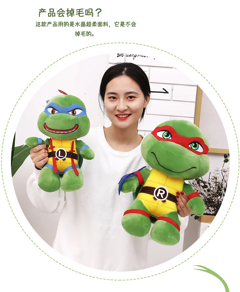 65cm Ninja Turtle Plush Toy Soft Stuffed Animal Doll