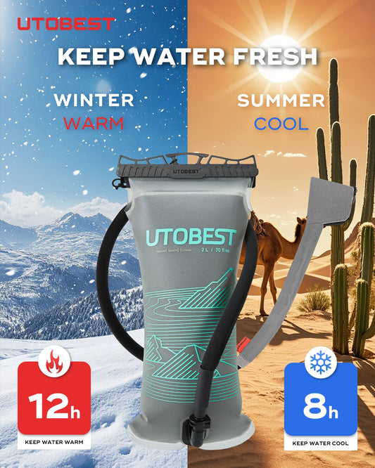 2L/3L Insulated Water Bladder Hydration Reservior Thermal Insulation Water Storage Bag