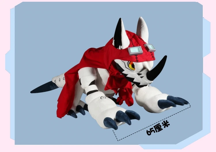 Giant Digital Monster Plush Cushion Soft Stuffed Doll