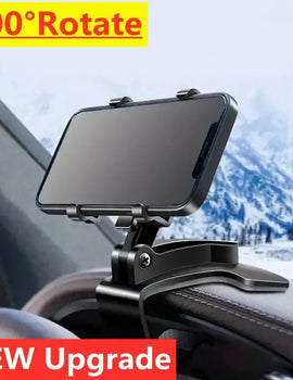 Car Phone Holder Stand Universal Dashboard Car Clip Mount GPS Cell Mobile Phone Support in Car Bracket For iPhone Samsung Xiaomi