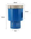 Dry Diamond Drilling Core Ceramic Tile Hole Saw Cutter Granite Marble Drill Bits Tiles Crowns with M14 Thread Opener